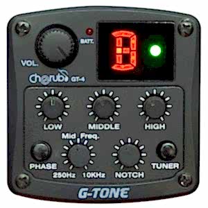 Cherub GT-4 Akustik Gitar Preamfi ve Tuner