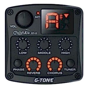 Cherub GT-5 Akustik Gitar Preamfi ve Tuner