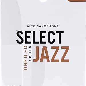 D'Addario Woodwinds Organic Select Jazz Unfiled Alto Saksafon Kamışı (3 lü) No:2 Hard
