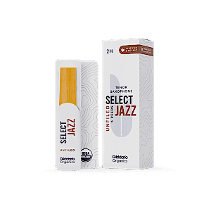 D'Addario Woodwinds Organic Select Jazz Unfiled Tenor Saksafon Kamışı No:2 Hard