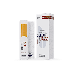 D'Addario Woodwinds Organic Select Jazz Unfiled Tenor Saksafon Kamışı No:2 Medium