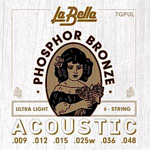 La Bella 7GPUL Akustik Gitar Teli (09-48)