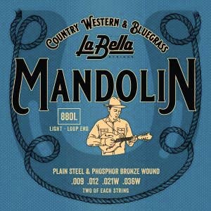 La Bella 880L Mandolin Teli