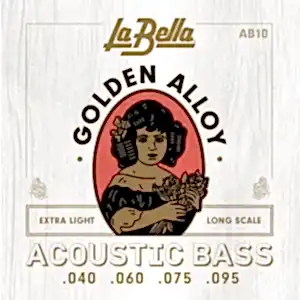 La Bella Golden Alloy Akustik Bas Gitar Teli (040-095)