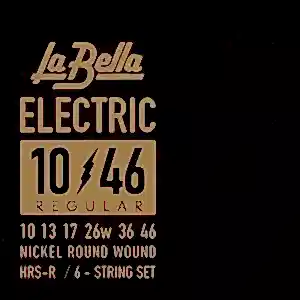La Bella HRS-R Regular Elektro Gitar Teli (0.10 - 0.46)