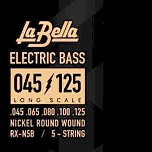 La Bella RX-N5B 5 Telli Bas Gitar Teli (45-125)