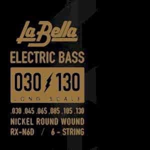 La Bella RX-N6D 6 Telli Bas Gitar Teli (30-130)