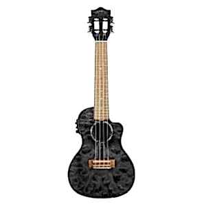 Lanikai QM-BKCEC Quilted Maple Concert Elektro Ukulele