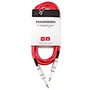 Madison Gitar Kablosu 3 Metre- KIRMIZI
