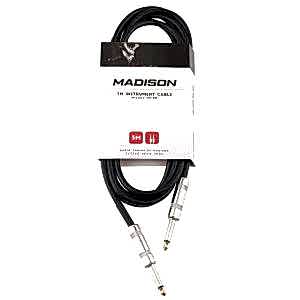 Madison Gitar Kablosu 3 Metre- SİYAH