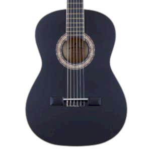 Miguel Angela MA1M-JR-BK Siyah 3/4 Klasik Gitar (Mat Cilalı)