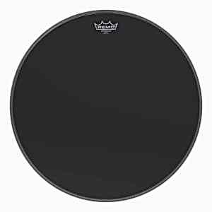 REMO ES-1022-00 22 inç AMBASSADOR® EBONY Bas Davul Derisi