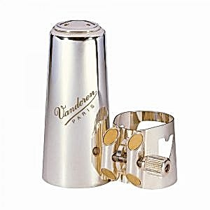 Vandoren LC801 Soprano Saksafon Beki Metal Kapak ve Metal Bilezik