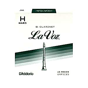 D'Addario Woodwinds La Voz RCC10HD Sib Klarnet Kamışı Hard