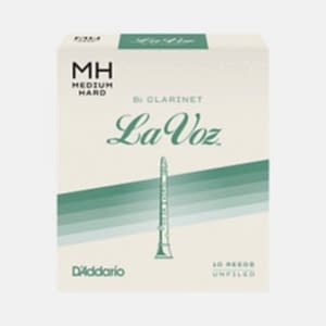 D'Addario Woodwinds La Voz RCC10MH Sib Klarnet Kamışı Medium Hard