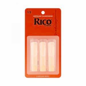 D'Addario Woodwinds Rico RIA0315 Soprano Saksafon  Kamışı (3 lü) No:1.5