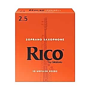 D'Addario Woodwinds Rico RIA1025 Soprano Saksafon Kamışı No:2.5