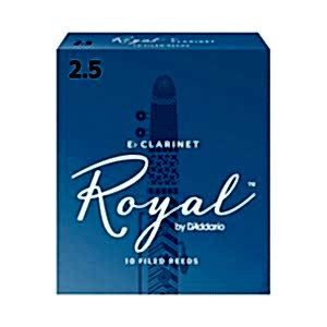 D'Addario Woodwinds Royal RBB1025 Mib Klarnet Kamışı No:2.5