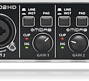 Behringer U-Phoria UMC202HD 2 Kanal USB Ses Kartı