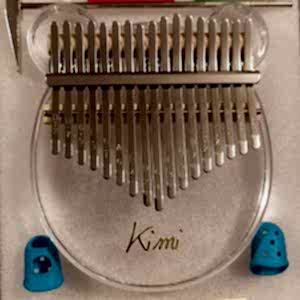 Puka PK0 Şeffaf 17 li Kılıflı Kalimba