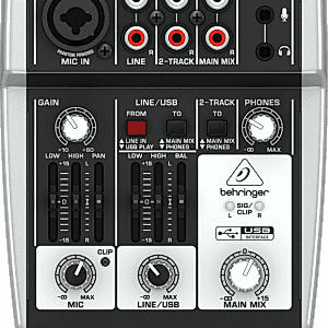 Behringer 302USB 2 Kanal USB Stüdyo Mikseri