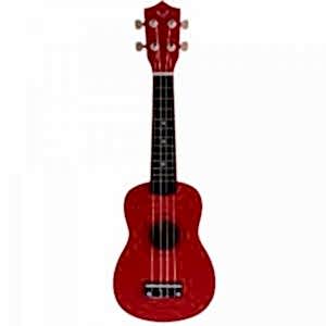 Angel AUK21-RD Kırmızı Soprano Ukulele