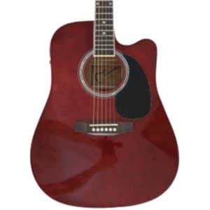 Almira F650N-WRC Wine Red Elektro Akustik Gitar