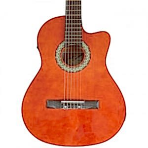 Almira MG917CE-WA Naturel Elektro Klasik Gitar