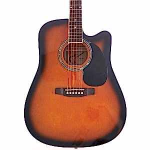 Almira F650N-SBC Sunburst Elektro Akustik Gitar