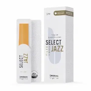 D'Addario Woodwinds Organic Select Jazz Tenor Saksafon Kamışı No:3 Medium