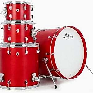 Ludwig Neusonic Downbeat Diablo Red Shell Pack Davul Seti